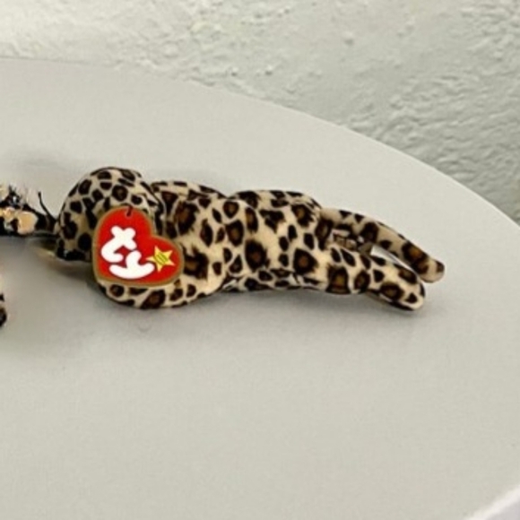 Freckles the  Leopard - TY Teenie Beanie Baby - Picture 7 of 8